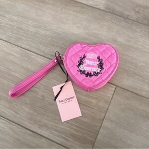 Juicy Couture Heart Wristlet
